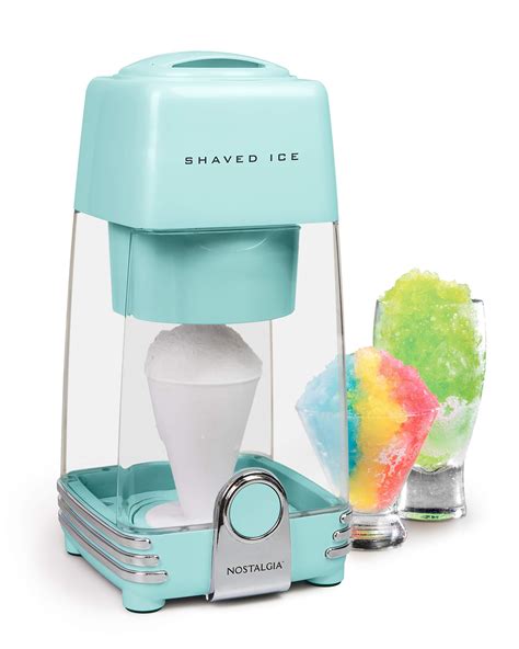 Nostalgia Retro Electric Table Top Snow Cone Maker Vintage Shaved Ice