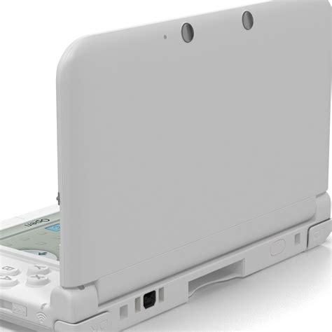 Nintendo 3ds Xl White Modelo 3d Modelo 3d 29 C4d 3ds Obj Max Ma