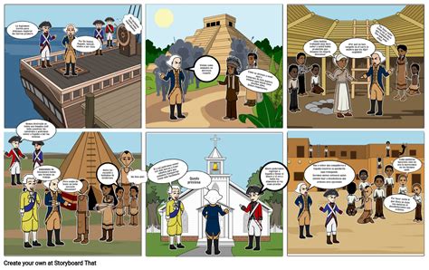 La Colonizacion De America Storyboard By Paulahernan