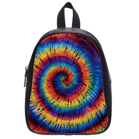 Novel Design Excellent Children Backpacks With Colorful Tie Dye Themepu