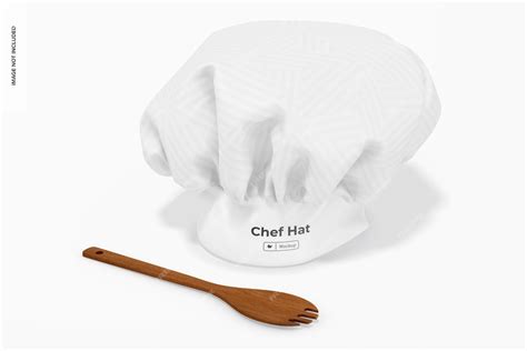 Premium Psd Chef Hat Mockup With Spoon