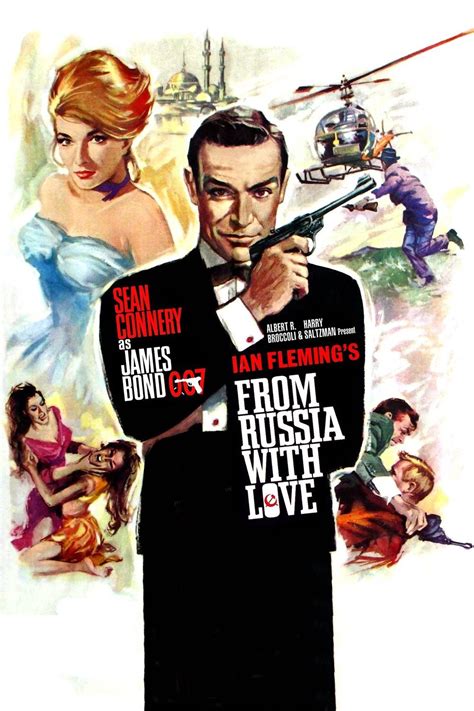 James Bond From Russia With Love Original Vintage Film Poster