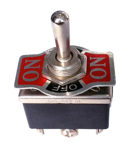 Heavy Duty Toggle Switch Onoffon Dpdt 6p 20a 125vac Pn Ces 66 1851