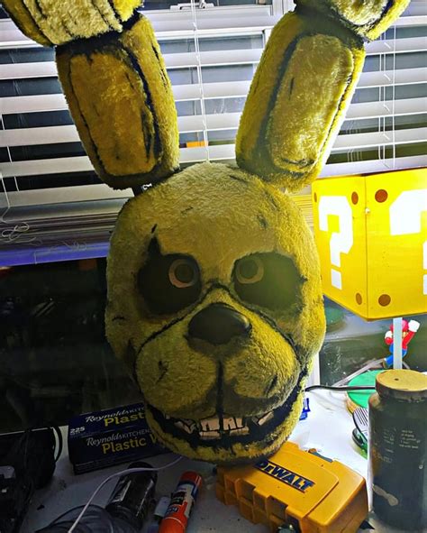 Heres My Tse Springbonnie Cosplay Head I Just Completed