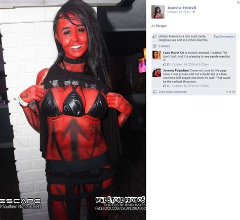 Jasmine Tridevil Woman Who Lives Her Life Wearing Fake Third Breast