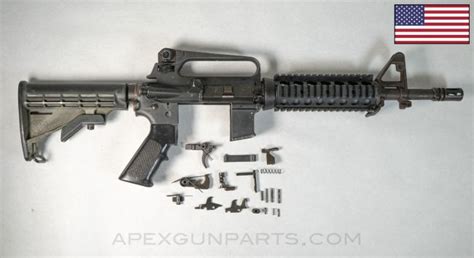 Colt M16a2 Commando Parts Kit 115 Hbar Colt M16a2 Lower 3 Round