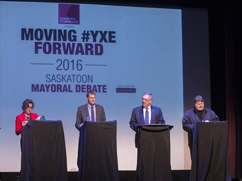 Saskatoon Election Mayoral Candidates Sound Off At Starphoenix Debate