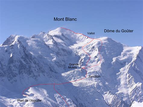 Mont Blanc Par Les Grands Mulets Arête N Du Dôme Dôme Du Goûter