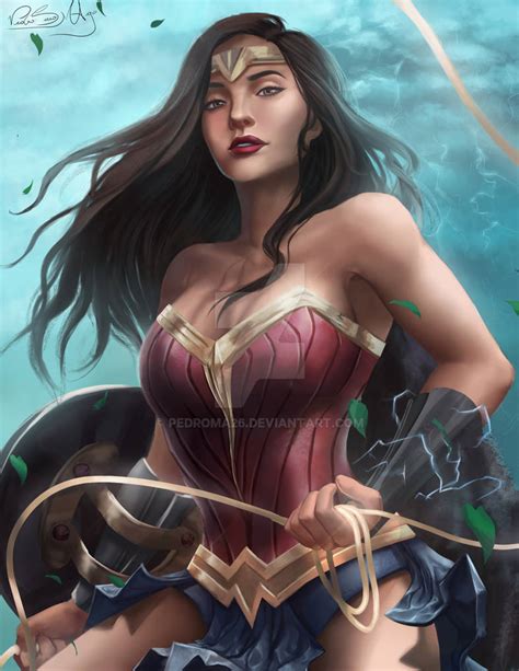 Mulher Maravilha Wonder Woman By Pedroma26 On Deviantart