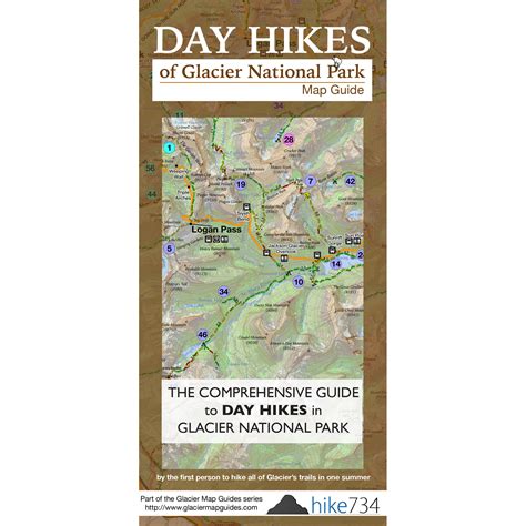 Glacier National Park Map Guide