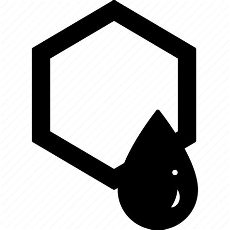 Honey Hexagon Compound Liquid Hive Icon Download On Iconfinder