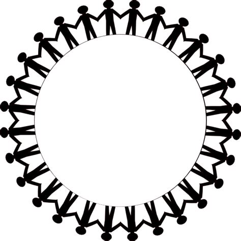 Circle Of People Holding Hands Clipart Clip Art Library