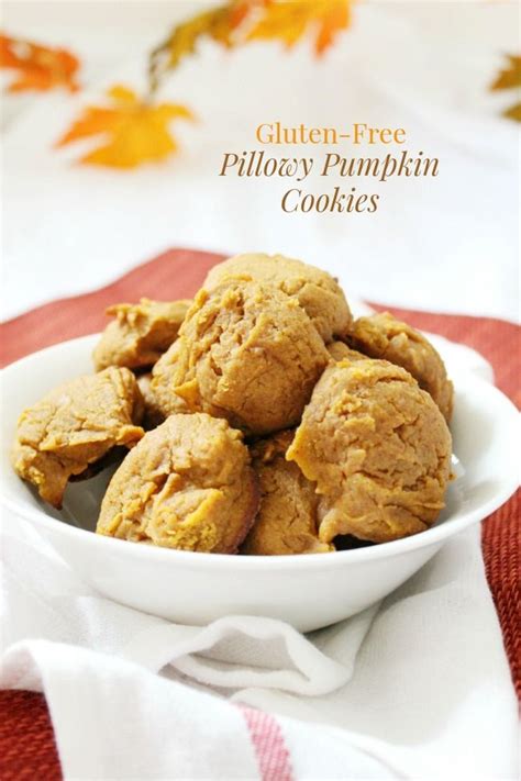 Gluten Free Pillowy Pumpkin Cookies Recipe Pumpkin Cookies Vegan