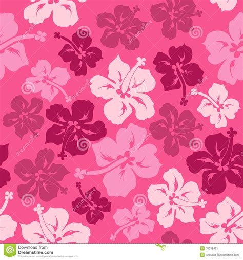 Floral vector designs (7,751 artworks) high quality designs worldwide artists find your new seamless pattern design patterndesigns.com. Floral Seamless Pattern Of Hawaiian Hibiscus Stock Vector ...
