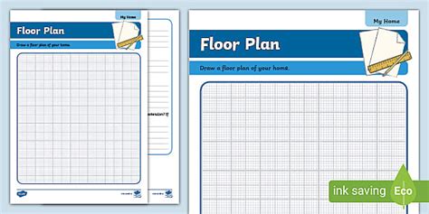 Design A Floor Plan My Home Activity Teacher Made Twinkl