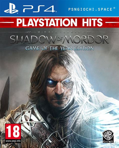Middle Earth Shadow Of Mordor Game Of The Year Edition Giochi Digitali PS