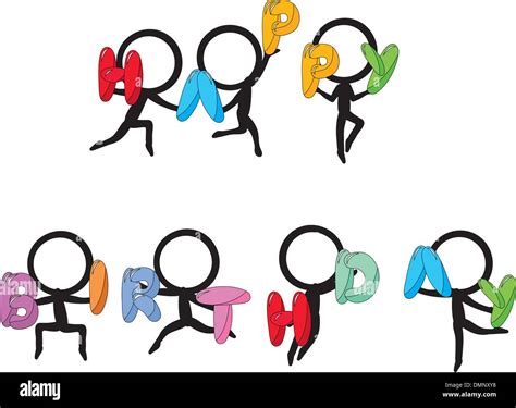 Stick Figure Illustration Party Hi Res Stock Photography And Images Alamy