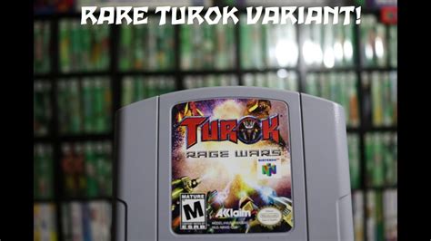 Rare Turok Rage Wars Variant N64 CIB Quest YouTube