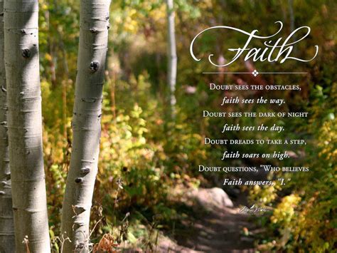 Inspirational Quotes About Faith Quotesgram