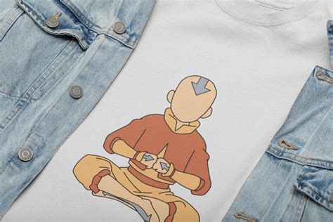 Aang Svg Cut Files For Cricut And Silhouette Instant Etsy