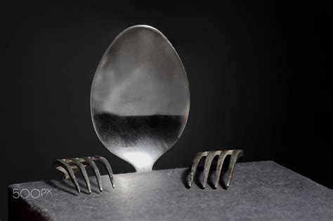 Abstract Person From Spoon And Forks By Laurentiu Iordache 500px
