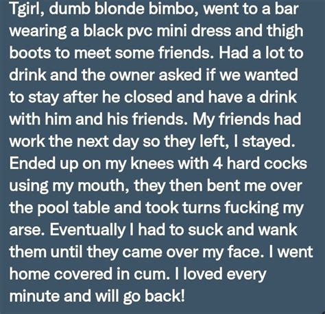 Pervconfession On Twitter She Got Gangbanged After The Bar Closed