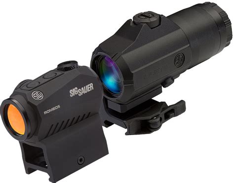 Sig Sauer Romeo5 1x20mm Red Dot Sight With Juliet3 3x Magnifier Combo