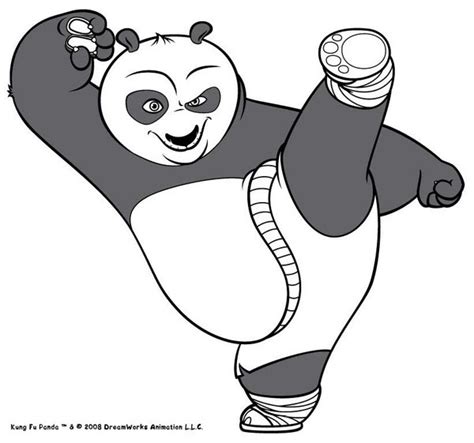 Miś Panda Panda Kolorowanka Do Druku Sl