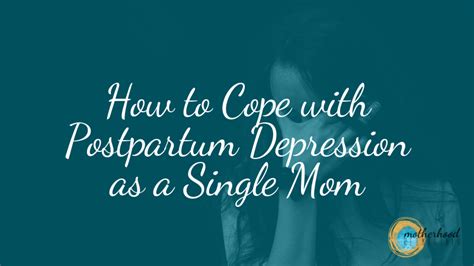 How These Single Moms Coped With Postpartum Depression Single Moms By Choice Infertility And