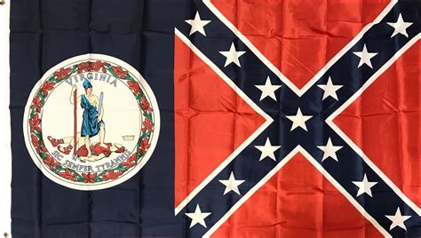 Virginia Rebel 3x5′ Polyester Confederate Flags By Ruffin Flag Company