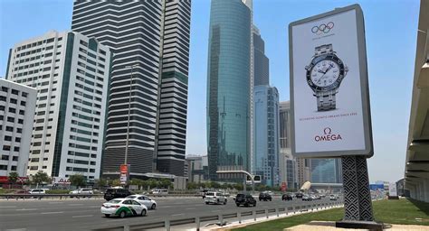 Omegas Olympic Games Out Of Home Campaign Advertising Dubai Uae