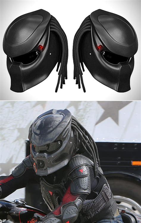 Wahrscheinlich der extremste motorradhelm den die welt je gesehen hat. 12 Awesome Pictures of the Predator Motorcycle Helmet ...
