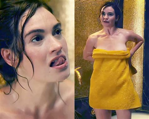 Lily James Nude Sexy Collection Photos Videos Onlyfans