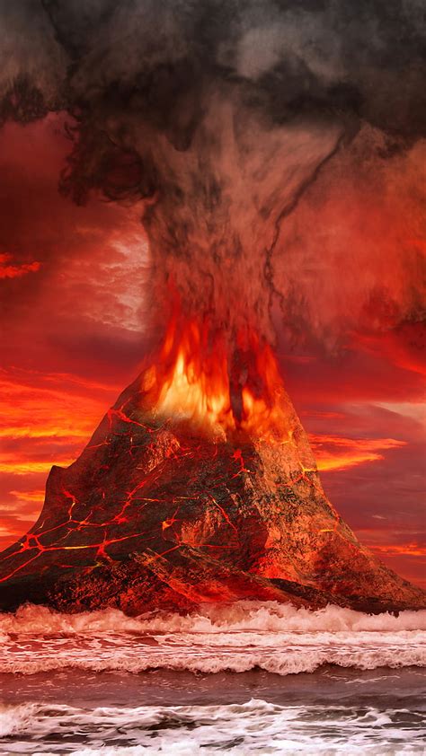 Volcano Wallpaper 1080p