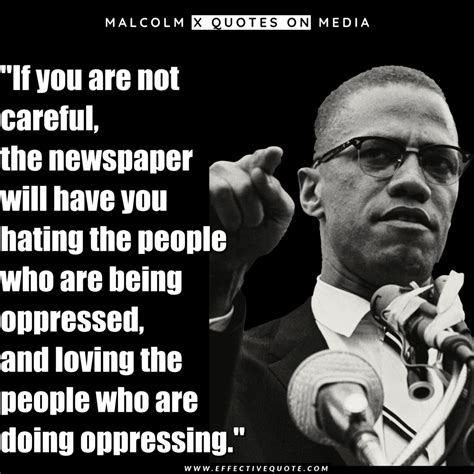 Malcolm X Quotes Media And Its Power