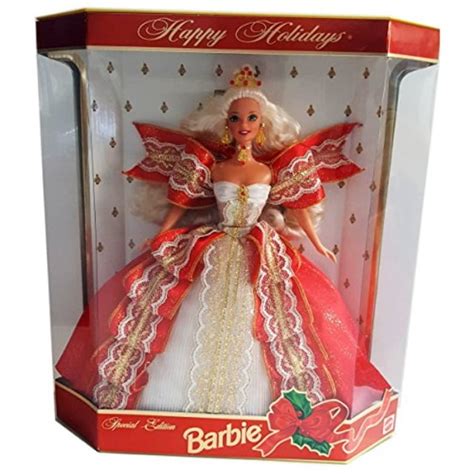 Barbie 1997 Happy Holidays Doll Special Edition Blonde
