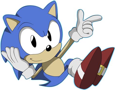 Download Classic Sonic By Krizeii D54flvn Sonic The Hedgehog