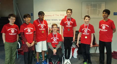 Bethel Middle School Tops at State Odyssey of the Mind | Bethel, CT Patch
