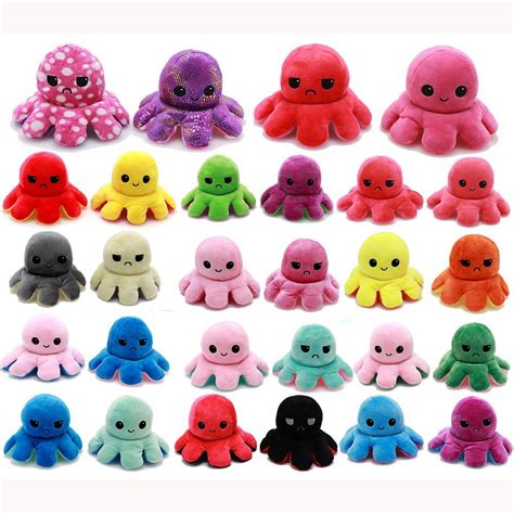 China Reversible Octopus Plush Toy Pulpouch Revers China Plush Toy