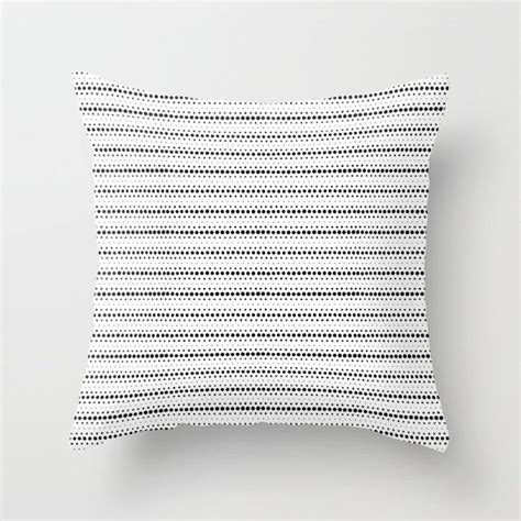 Pattern Home Decor Handmade Nordic Minimal Blackwhite Throw Pillow Dots Patterned Throw