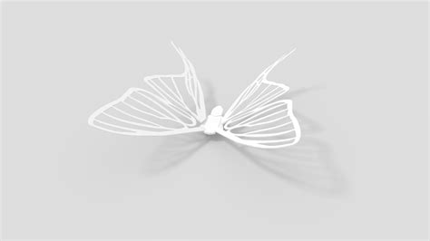 Butterfly 3d Model 3d Cad Model Library Fetchcfd