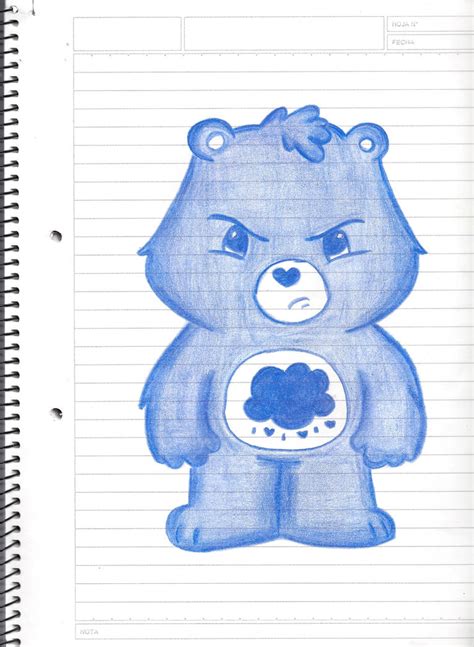 Grumpy Bear By Sweethare On Deviantart