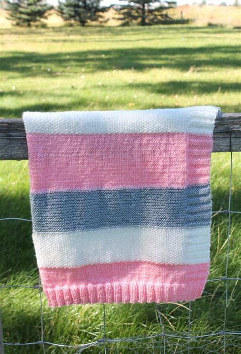 Rib Knit Blanket Border Tutorial Loom Blanket Knitted Blanket Squares