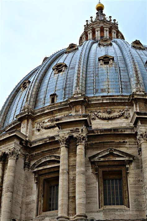 The Dome At St Peters Basilica Vatican City Lux Life London