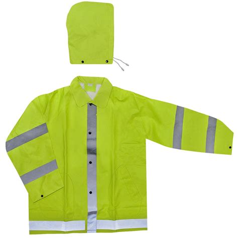 Agri Wear Reflectivesafety Rain Jacket X Large Agri Supply
