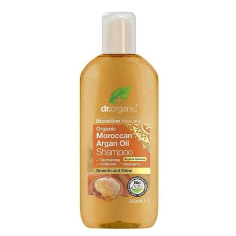 Buy Dr Organics Moroccan Argan Oil Shampoo Organic Hair Care