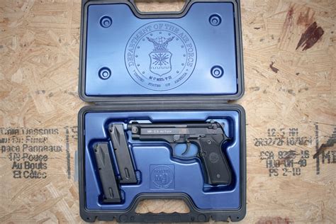 Beretta M9 9mm Police Trade In Pistol Us Air Force Special Edition