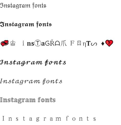 Easy Way To Generate Texts With Instagram Font Generator Copy And Paste
