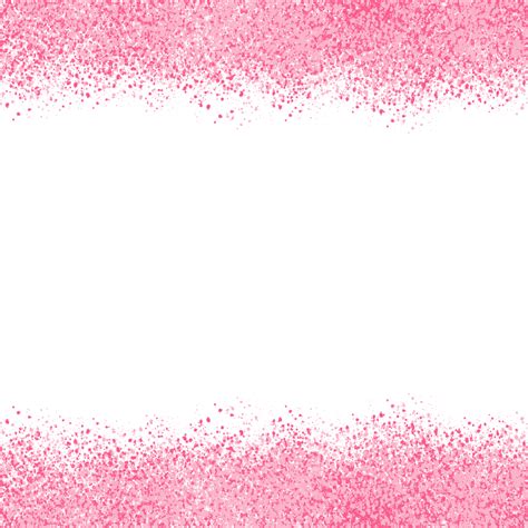 Elegant Pink Pastel Glitter Frame Border Elegant Pink Pastels Pink