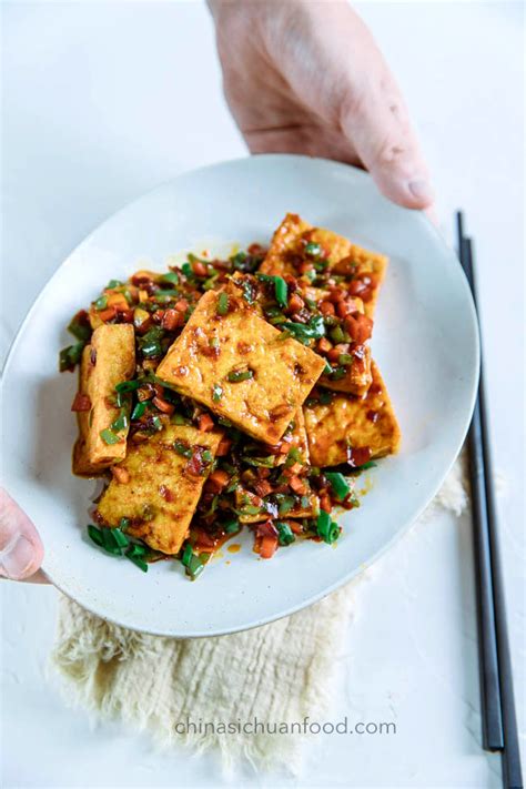 Home Style Tofu—tofu Stir Fry Recipe China Sichuan Food